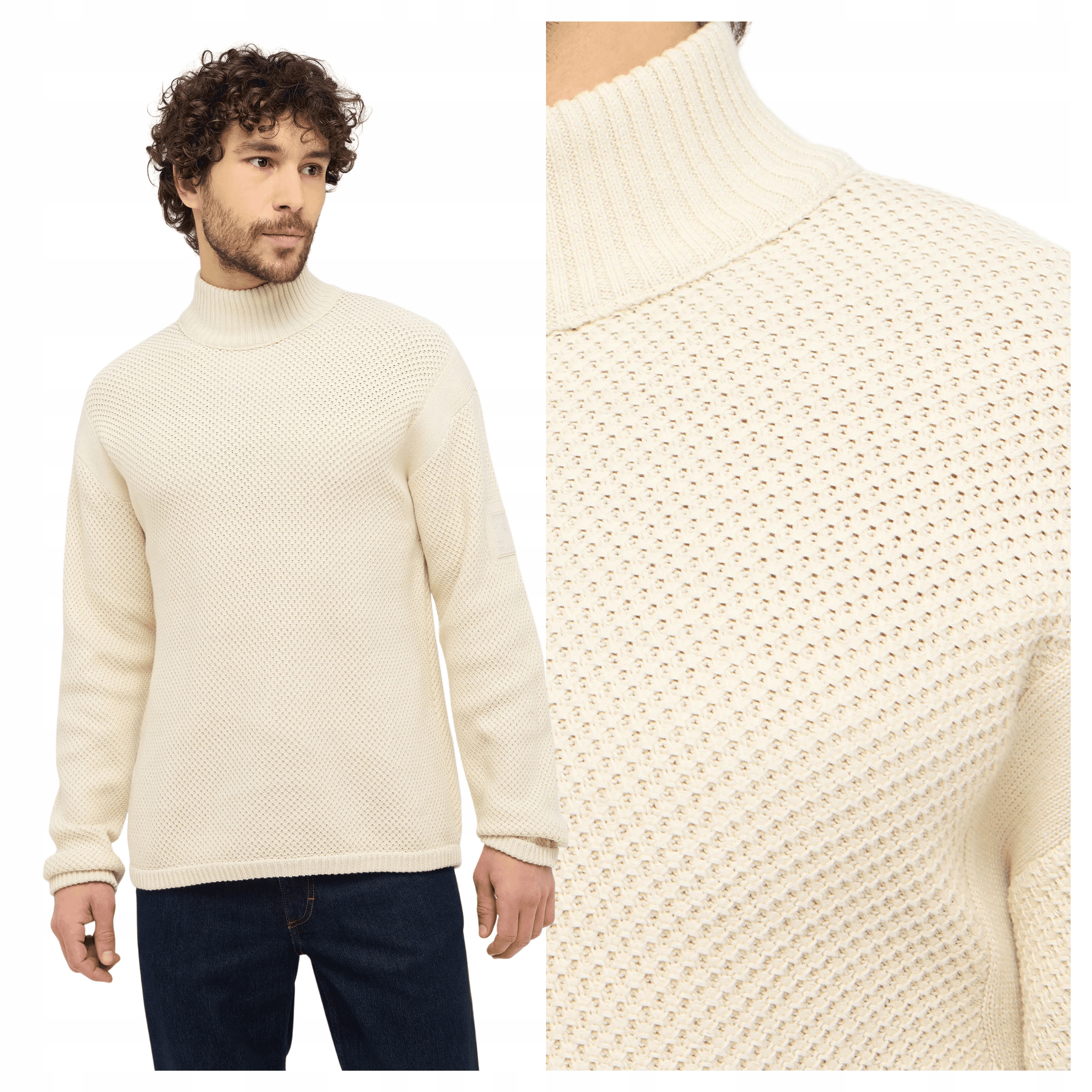 Mustang Styl Elwood XXL Pánský svetr