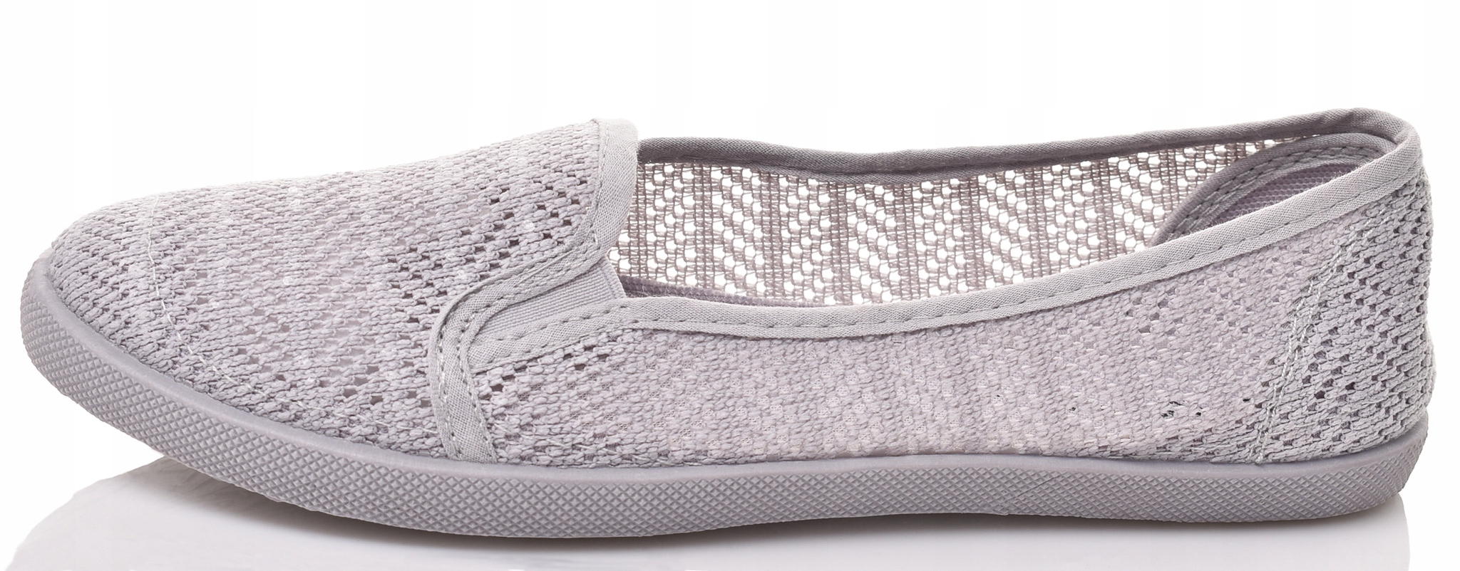 

Damskie Koronkowe Slip On Tenisówki Wsuwane