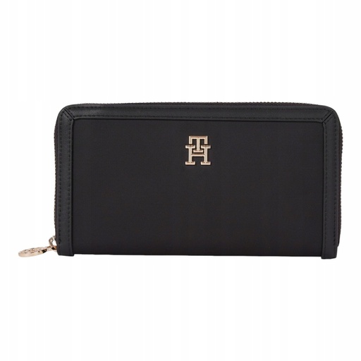 Tommy Hilfiger Dámská Peněženka Typu Th Essential S Large, Příliš Černá