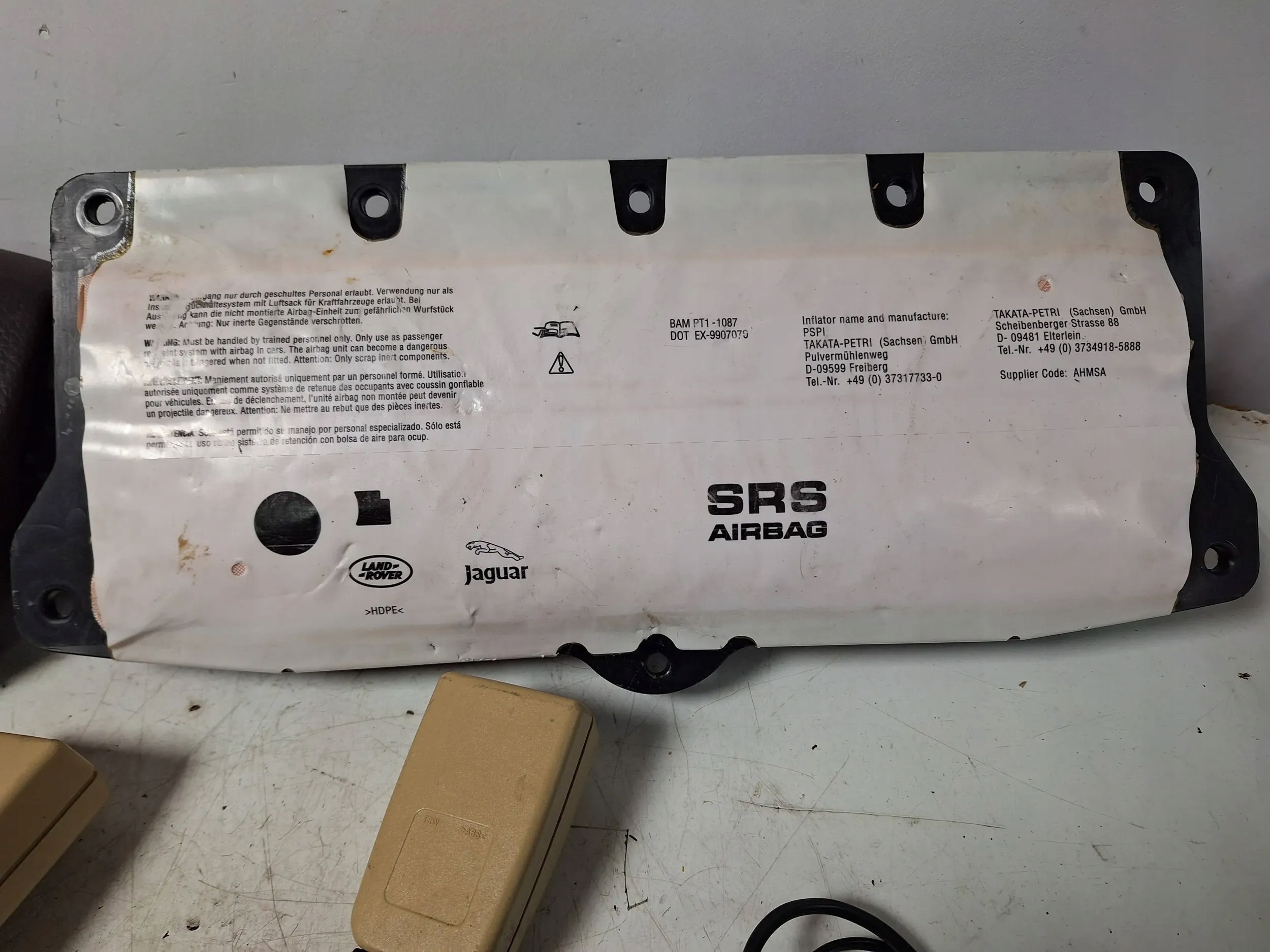 Airbag Spanner Airbags Jaguar XF X250 07