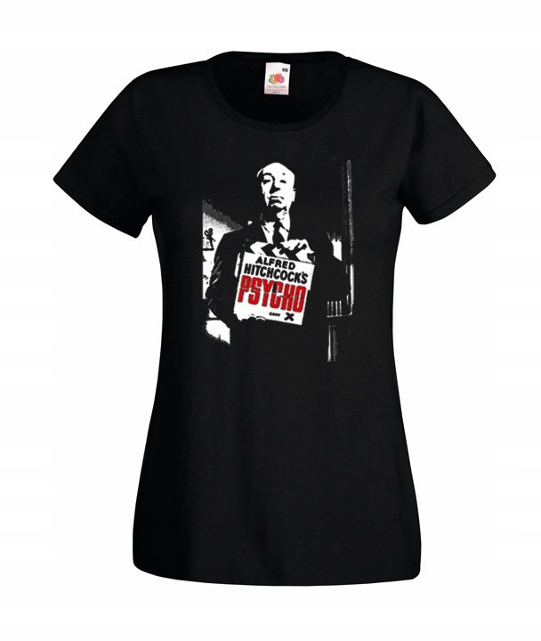 

S Koszulka Damska Alfred Hitchcock Psycho Wzór