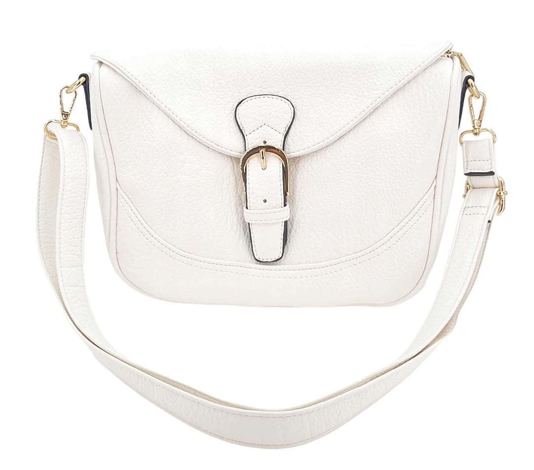 Bílá kabelka přes rameno s dlouhým popruhem Mandoline