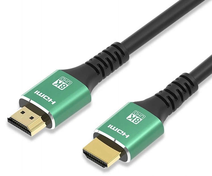 Kabel HDMI 2.1 Bounn ULTRA HIGH SPEED UHD 8K 4K 2K 48 Gb/s 2m Złącza HDMI - HDMI