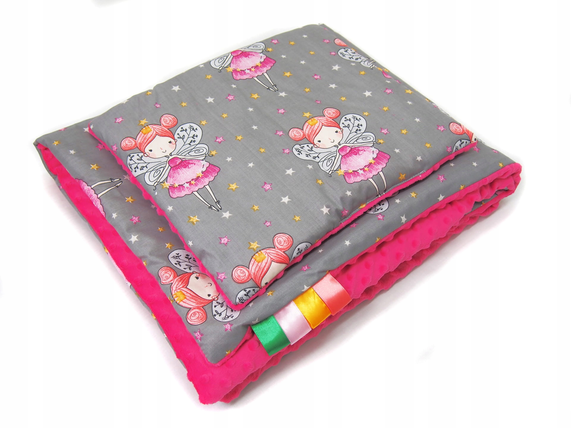 Kocyk Przedszkolaka Do Przedszkola Minky 100x135 Poduszka Kerstin
