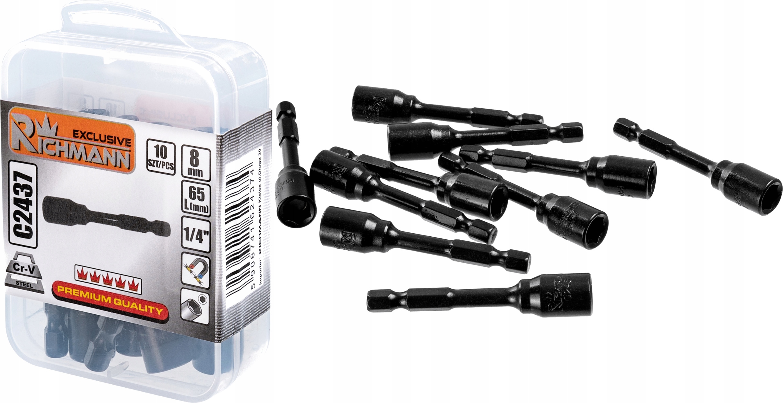 

Kluczyk Magnetyczny Udarowy Farmer Nasadka 8MM