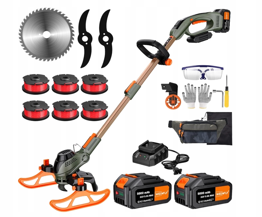 WeGofly Akumulátorový Vyžínač 4v1 2xAkumulátor 30 cm Nová