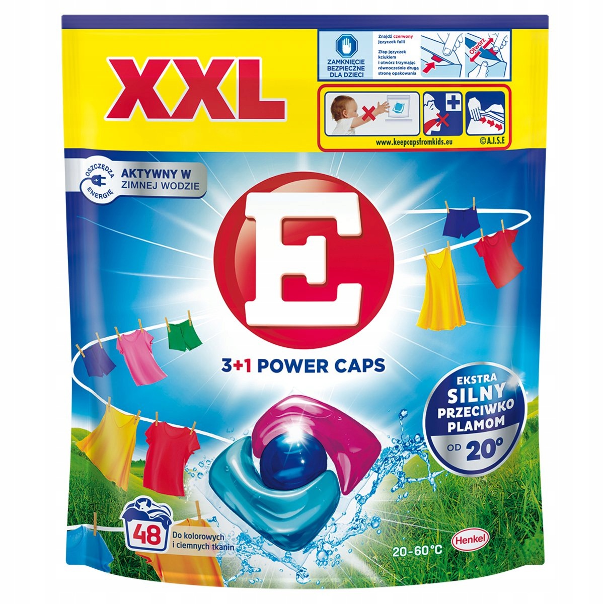 E Caps Color 576 g 48 praní