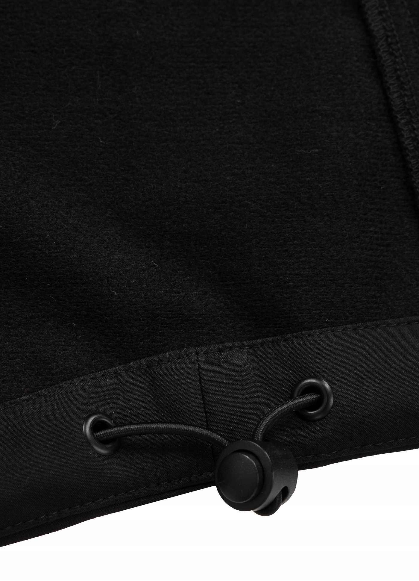 Kurtka z kapturem Pit Bull Softshell Rockfish II '24 Czarna S Wzór dominujący logo