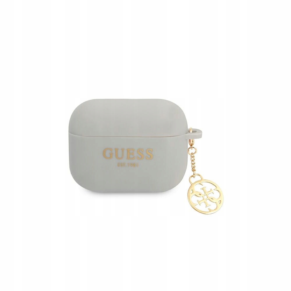 Etui Guess Silicone Charm 4G Collection na AirPods Pro szare Guess