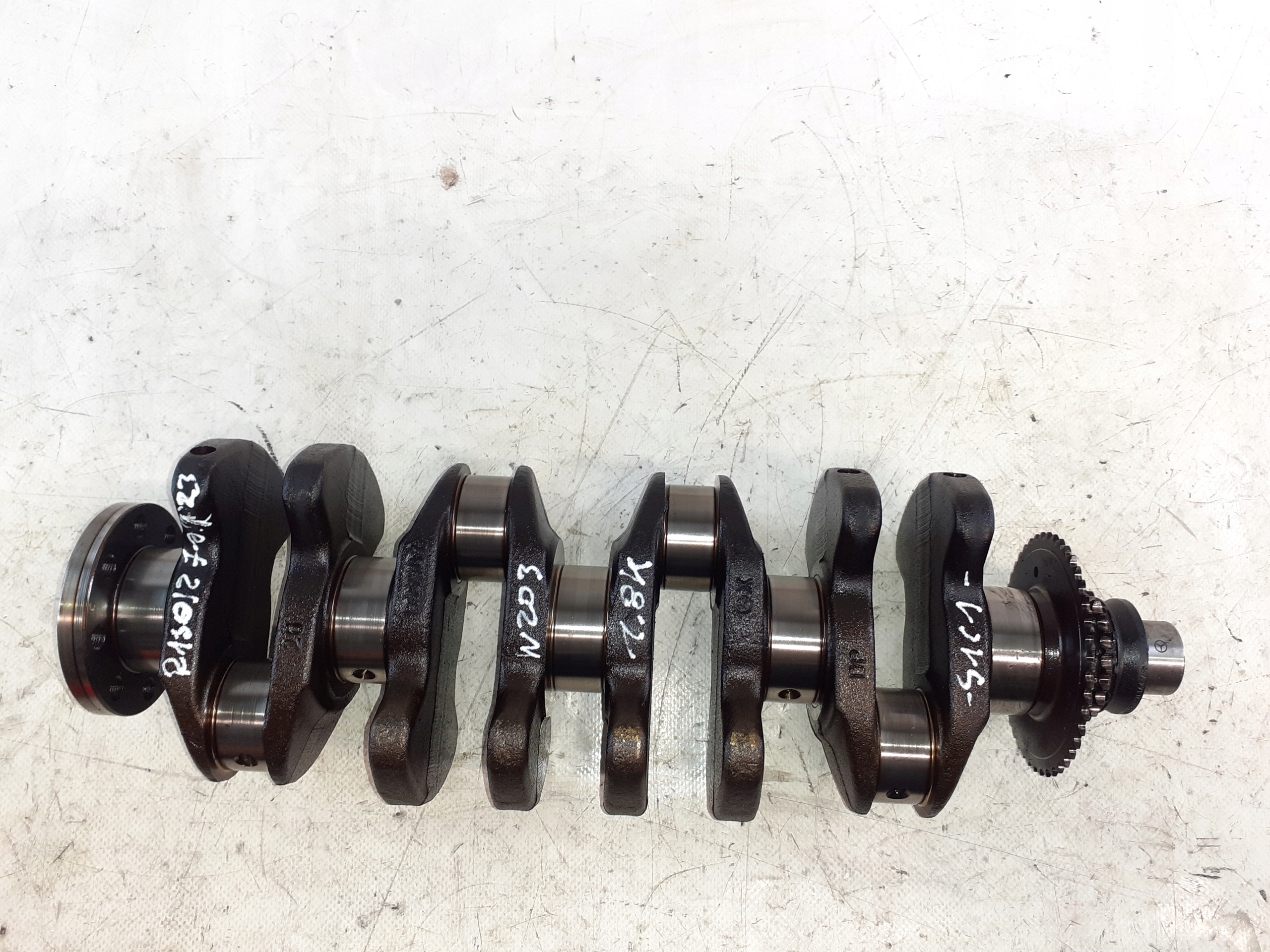 crank MERCEDES W203 1.8 compressor; 271946