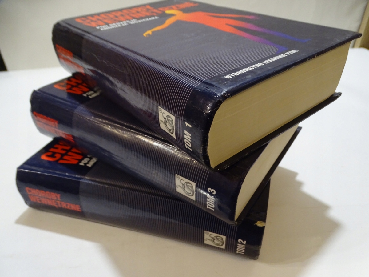 CHOROBY WEWNĘTRZNE TOM I - III ANDRZEJ WOJTCZAK Język publikacji polski
