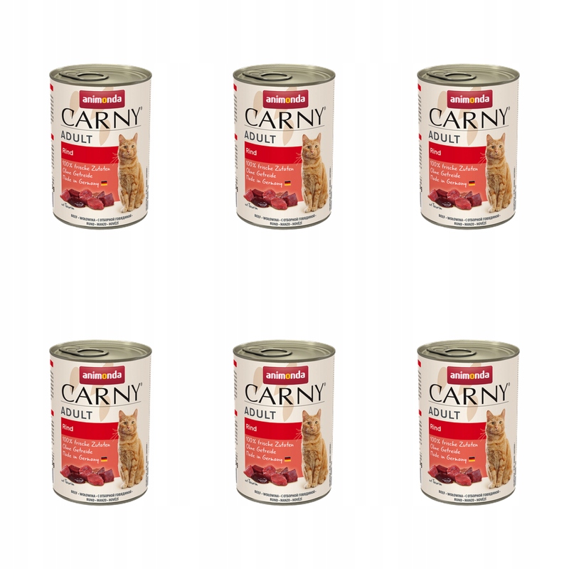 Animonda Carny Adult Čisté hovězí maso 400 g X6