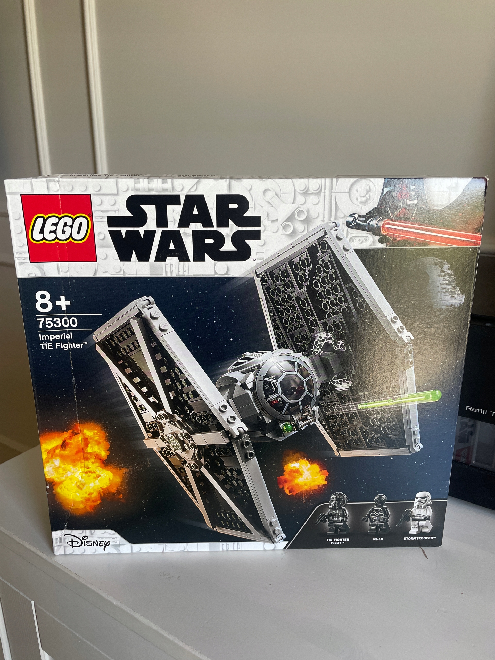 Klocki Lego Imperialny myśliwiec Tie 432 elementy 8+