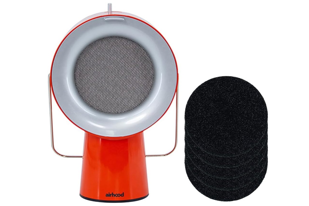 Okap kuchenny Przenośny wentylator z 5 filtrami z węglem aktywnym