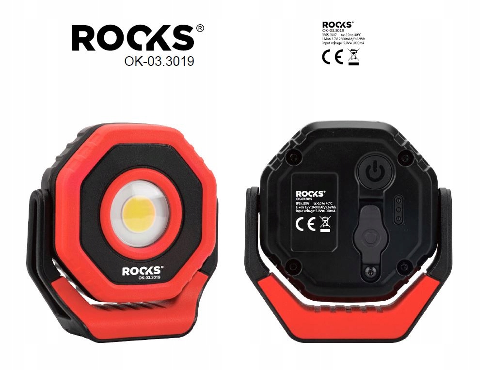 Dílenská lampa Ring Waterproof 7W, 700 L
