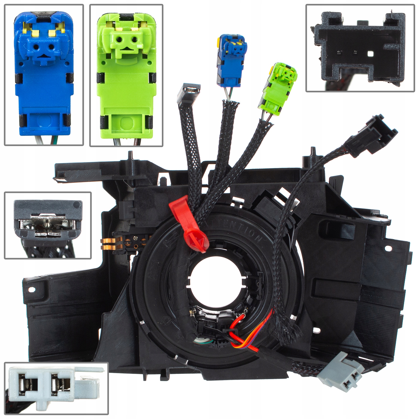 TAŚMA ZWIJAK PODUSZKI AIRBAG do RENAULT CLIO III 04- KANGOO 08- MODUS 04-