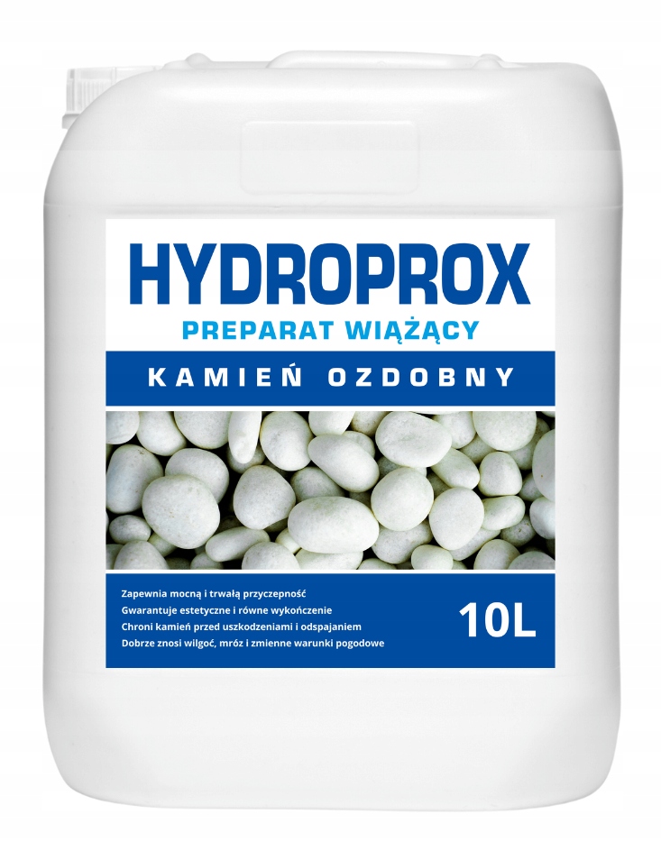 Hydroprox – Vázací Přípravek Na Okrasné Kameny – 10 L