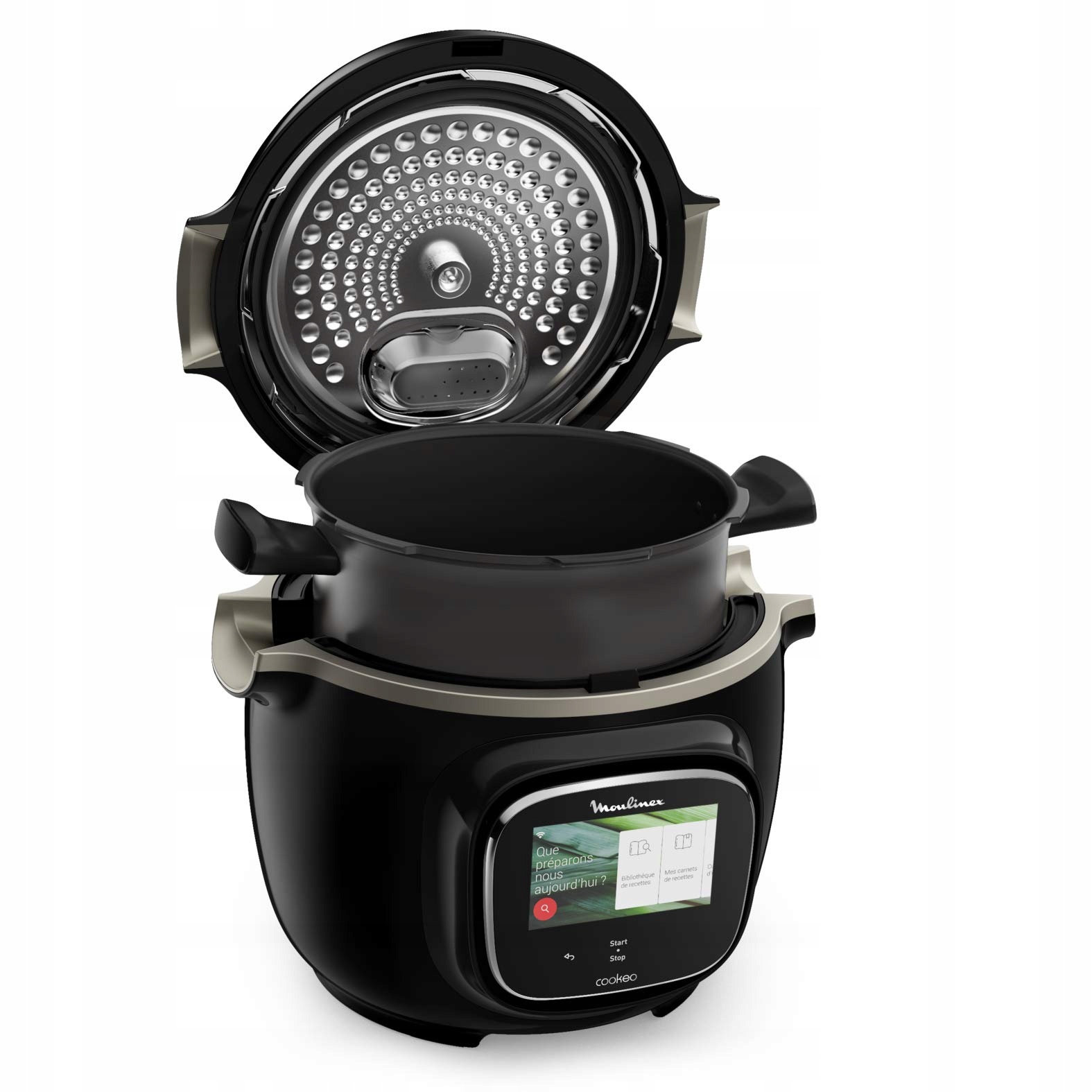 MOULINEX Cookeo Touch Multicooker Inteligentny Szybkowar WiFi Czarny — miniatura 2