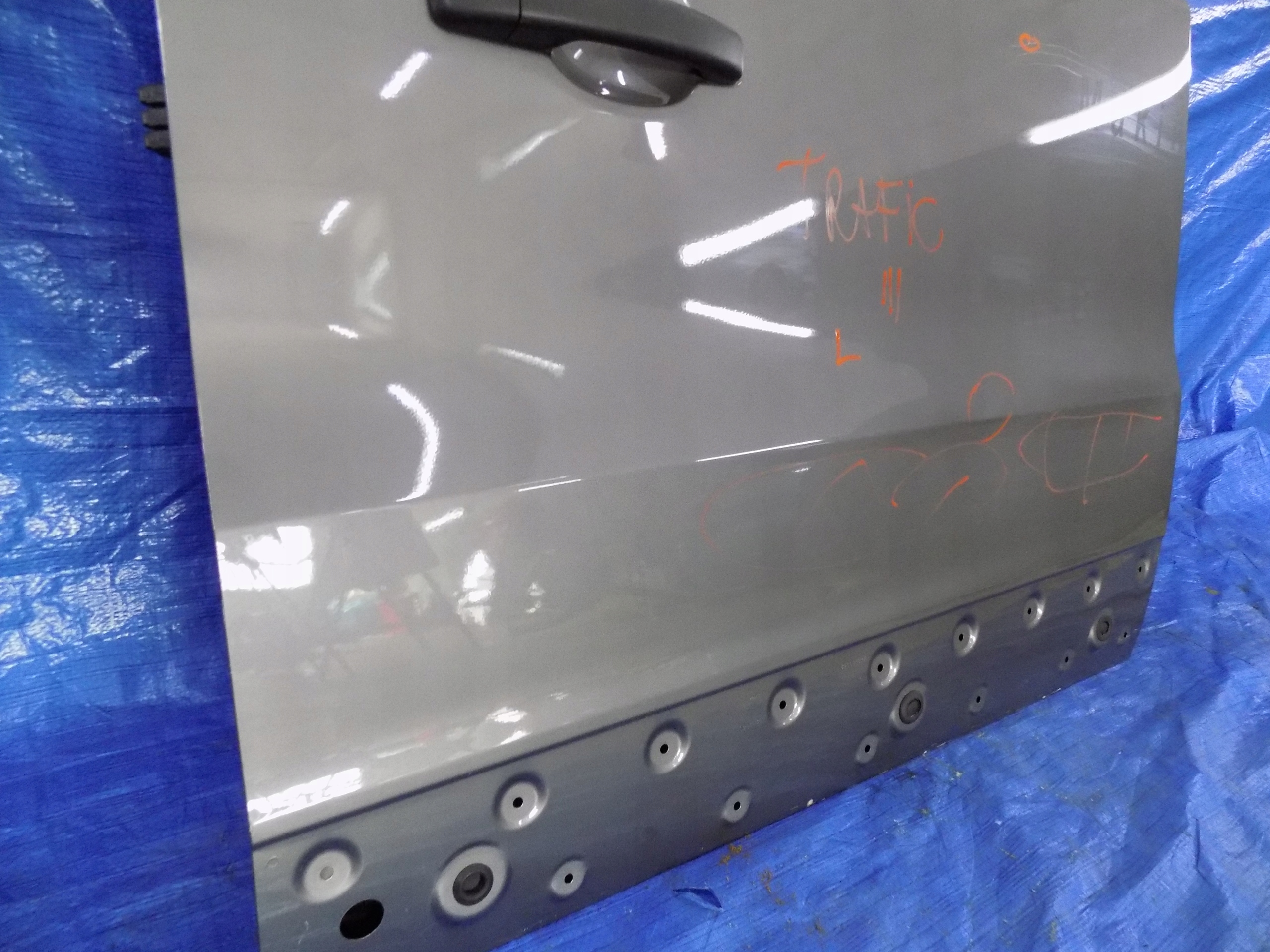 door left side sliding left upholstery RENAULT TRAFIC III