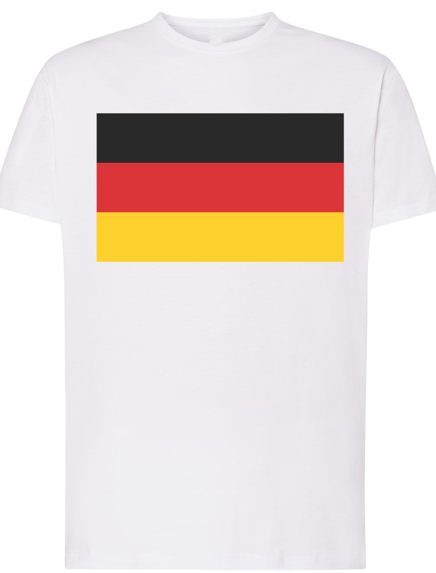 

Niemcy Flaga Męski T-shirt Modny Rozm.XL