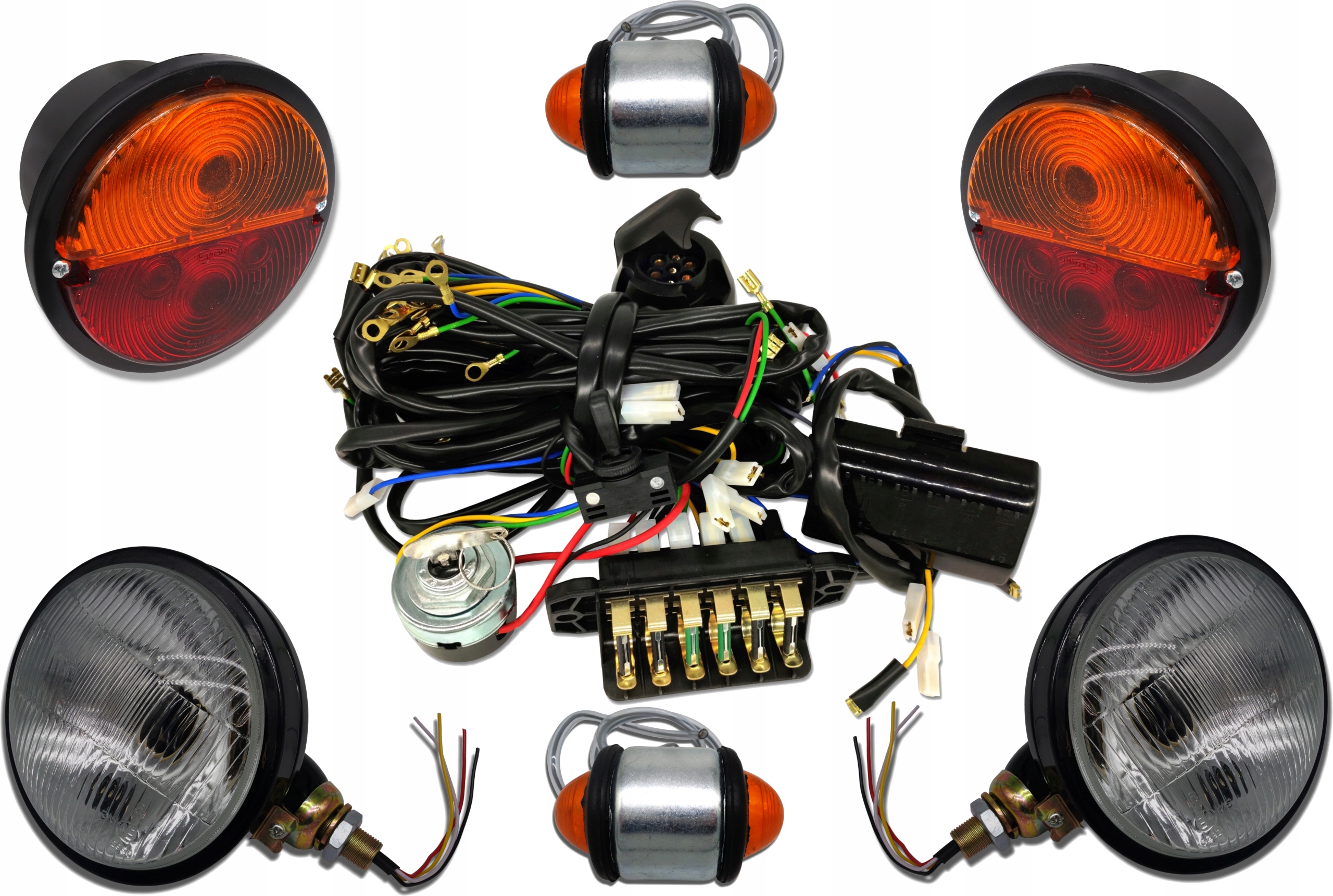 Sada Světlomety Sdružené Zadní Světlomety Instalace Směrové Světlomety C330