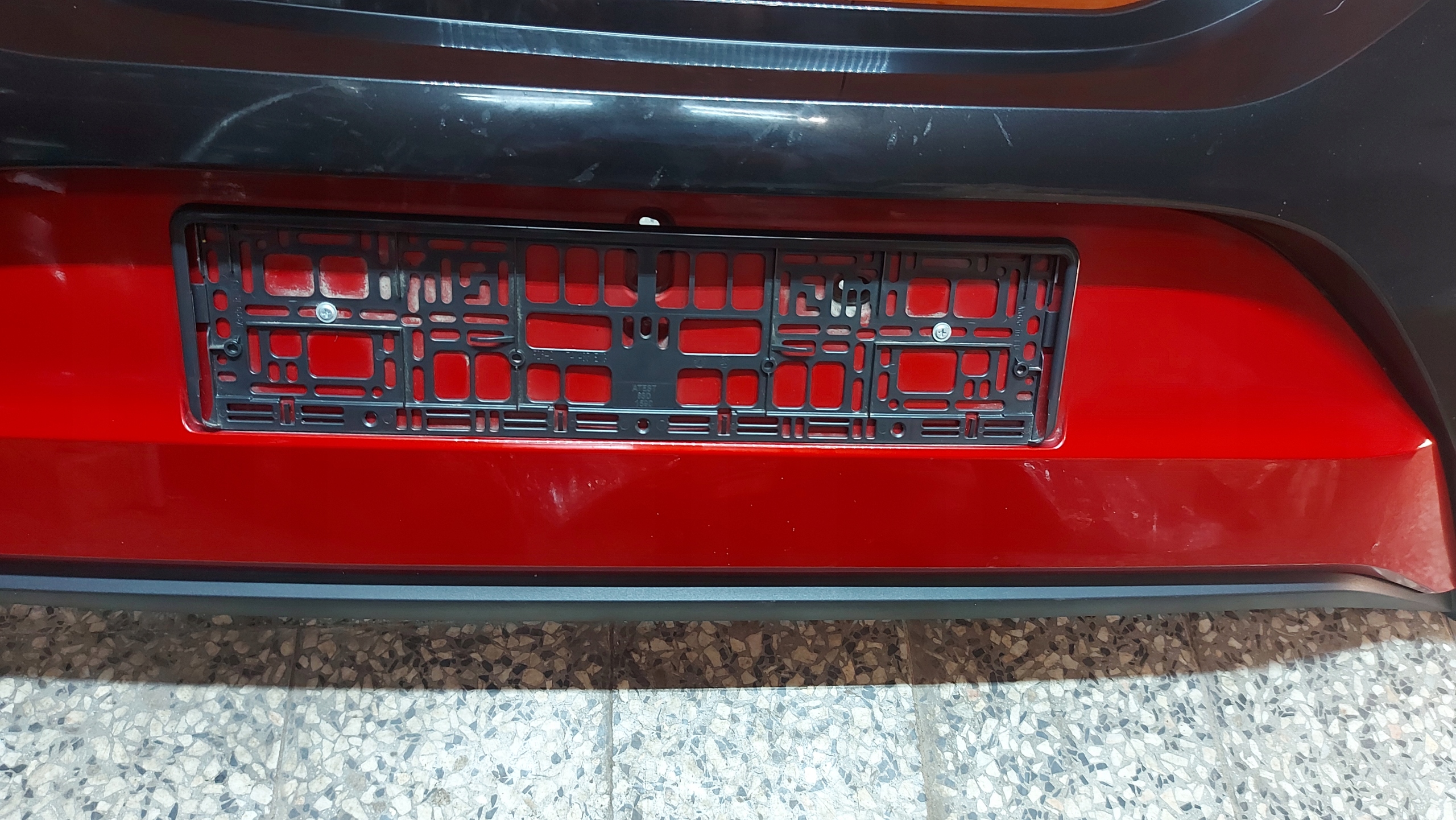 bumper rear part rear TOYOTA AYGO X 22