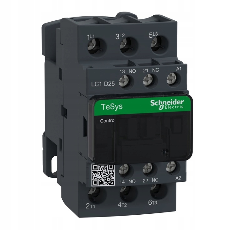 Schneider stycznik mocy Tesys 3P 25A 230V Ac 1Z+1R