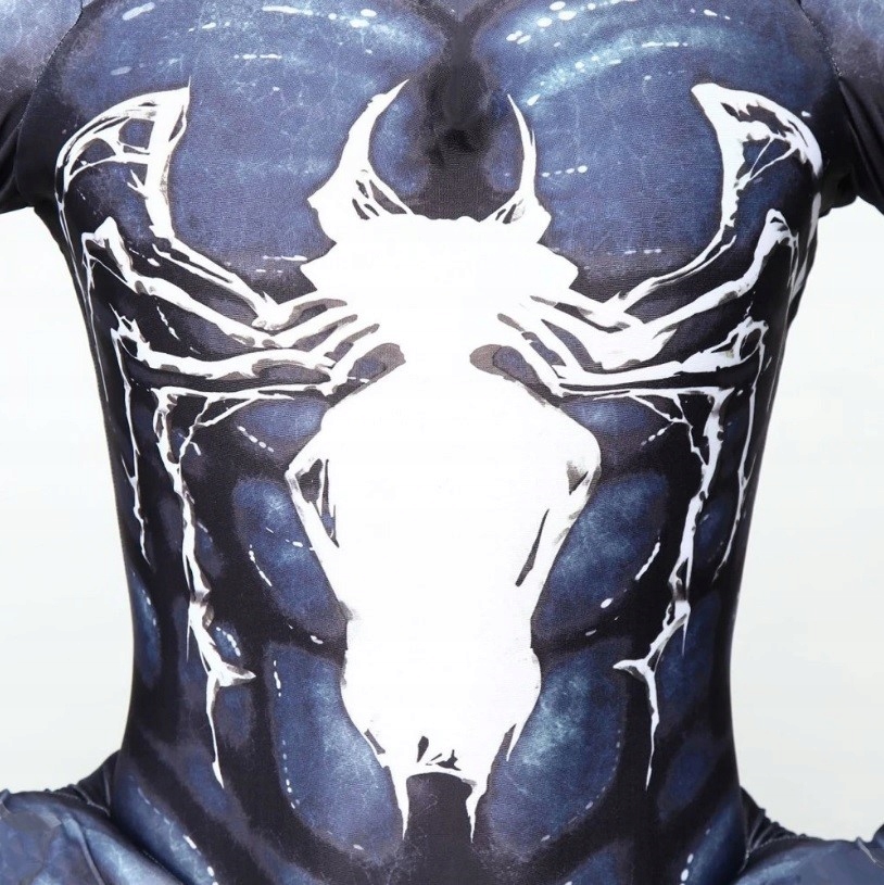STRÓJ PRZEBRANIE VENOM SPIDERMAN COSPLAY 152/158 Kolor dominujący inny