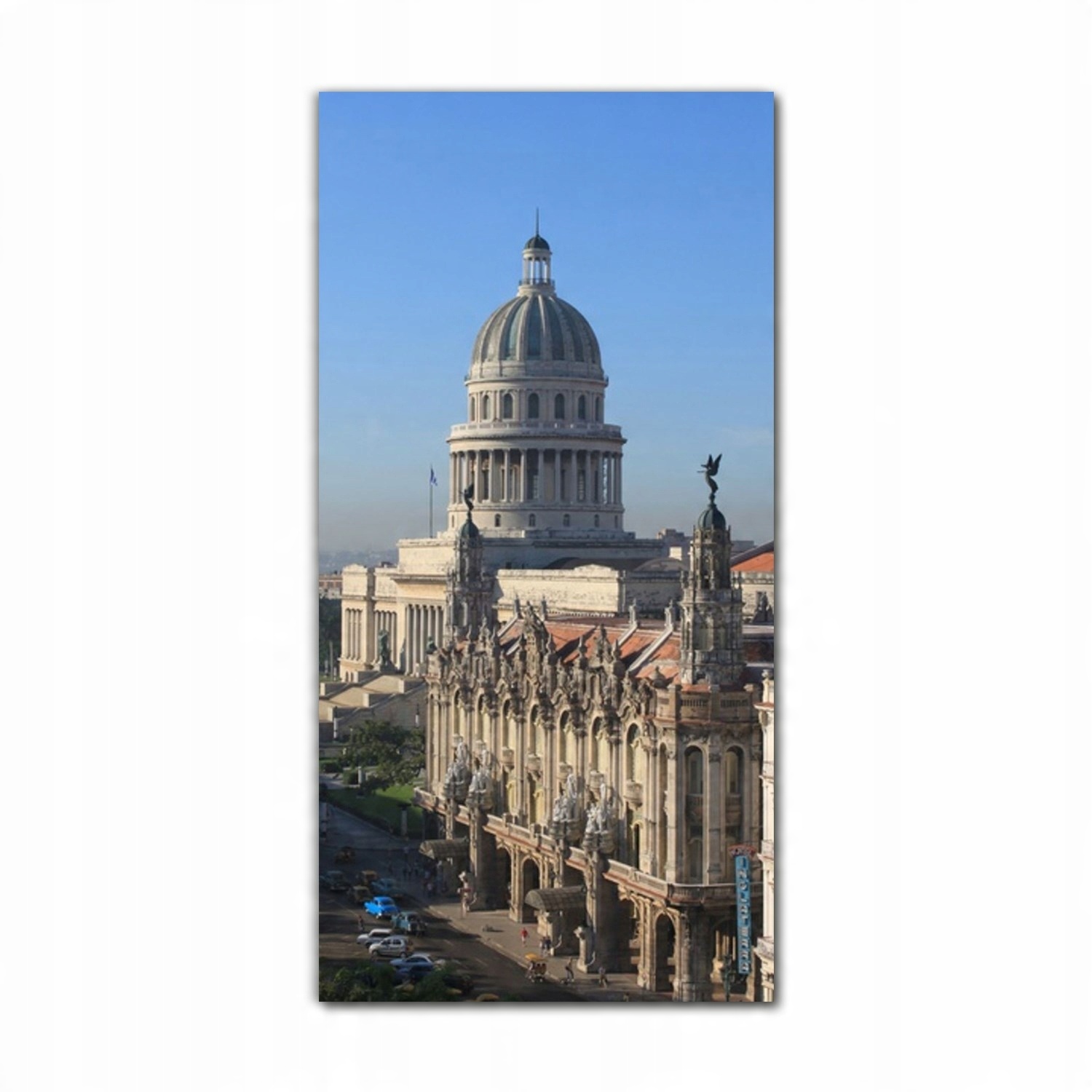 

Foto-obraz na szkle nowoczesny 70x140 Kuba ulice