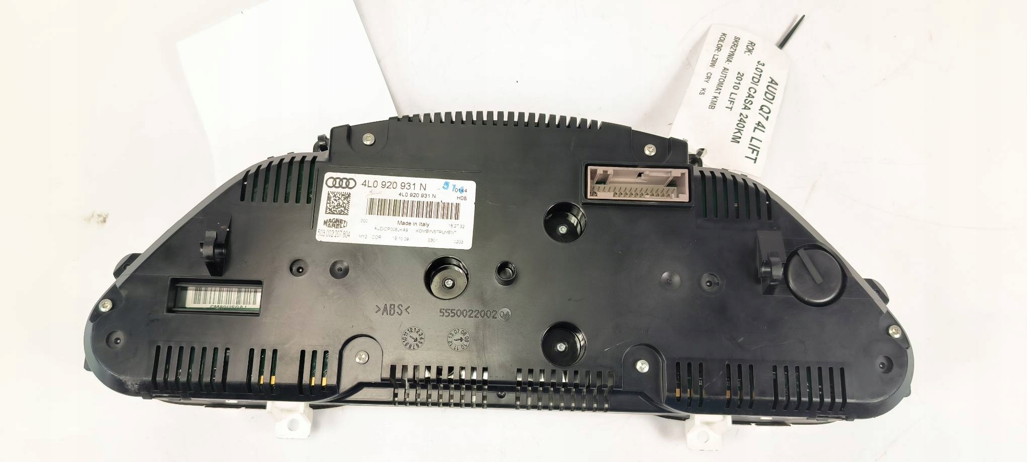 dials clock 4L0920931N AUDI Q7