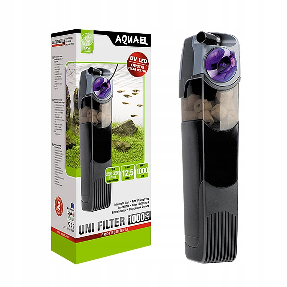 Levně Filtr S Uv Pro Akvarijní Akvárium Vnitřní 1000L/H Aquael Unifilter Uv