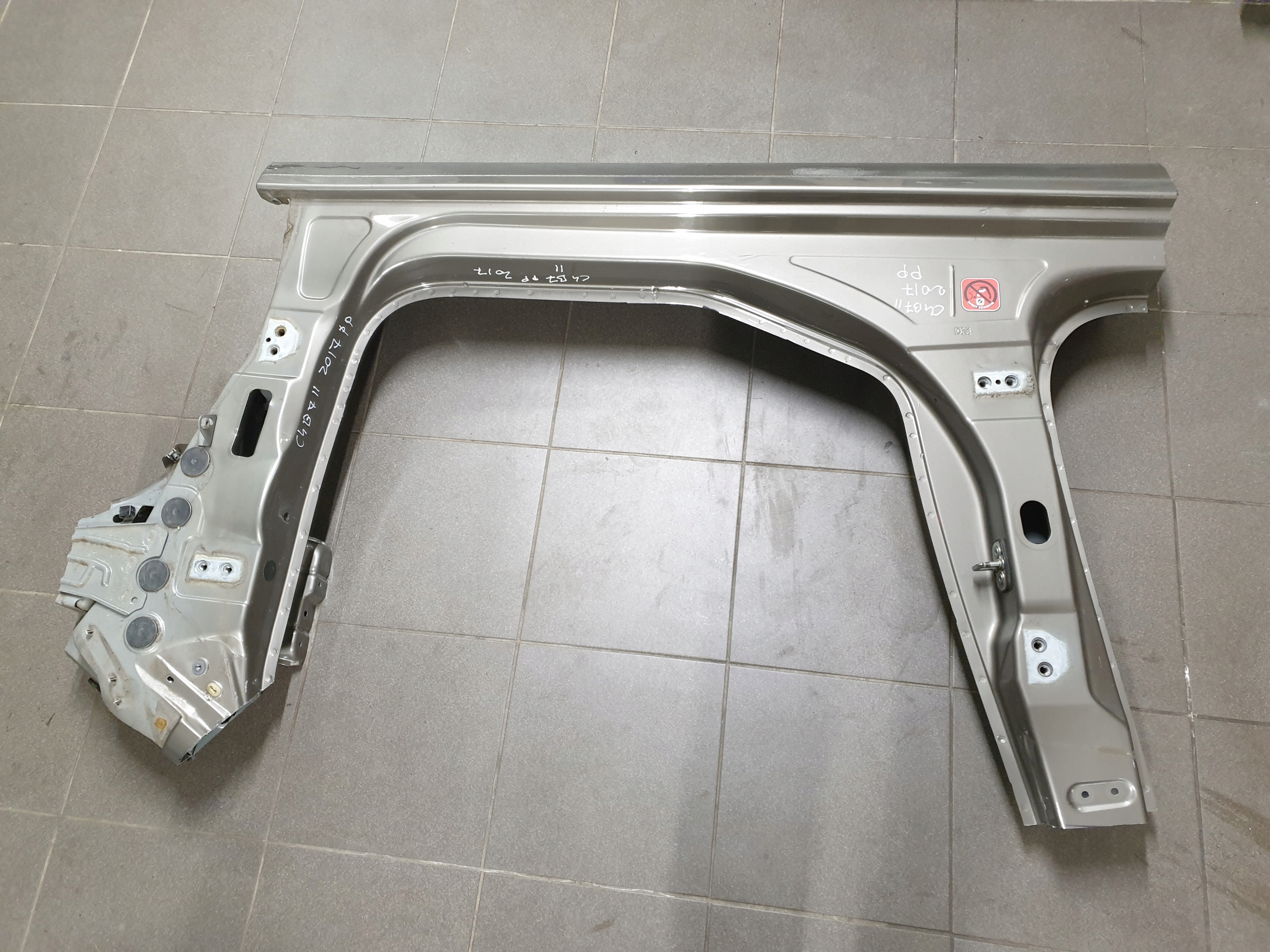 pillar threshold quarter CITROEN C4 B7 II HB 2010-2018
