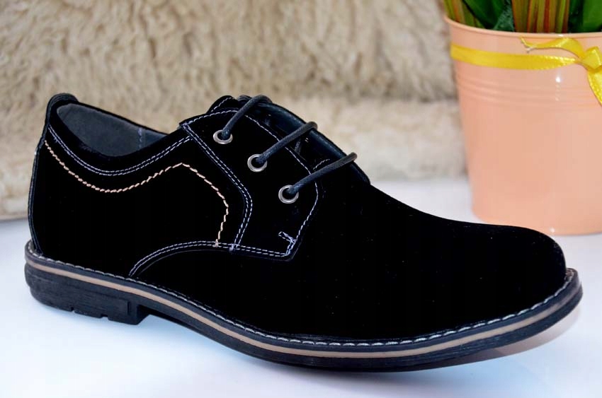 BUTY WIZYTOWE WESELNE SPORTOWE DO JEANS PÓŁBUTY OBUWIE MĘSKIE DO GARNITURU Marka inna