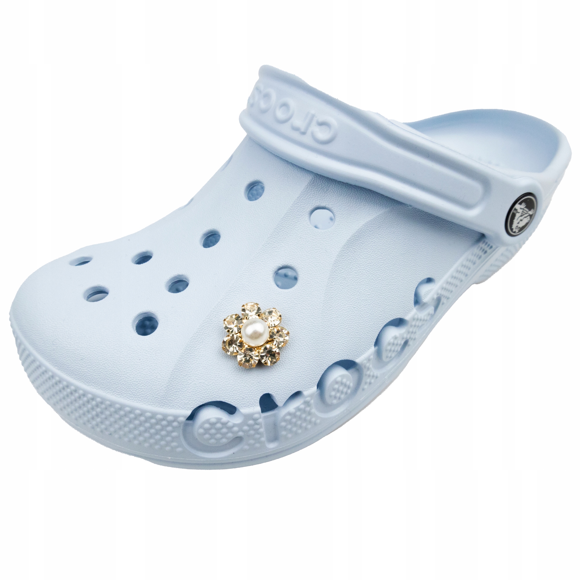 

Przypinka do Crocs Perełka i cyrkonie Wpinka Kwiat