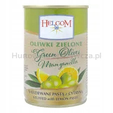 Helcom Zelené olivy plněné citronem 300 ml