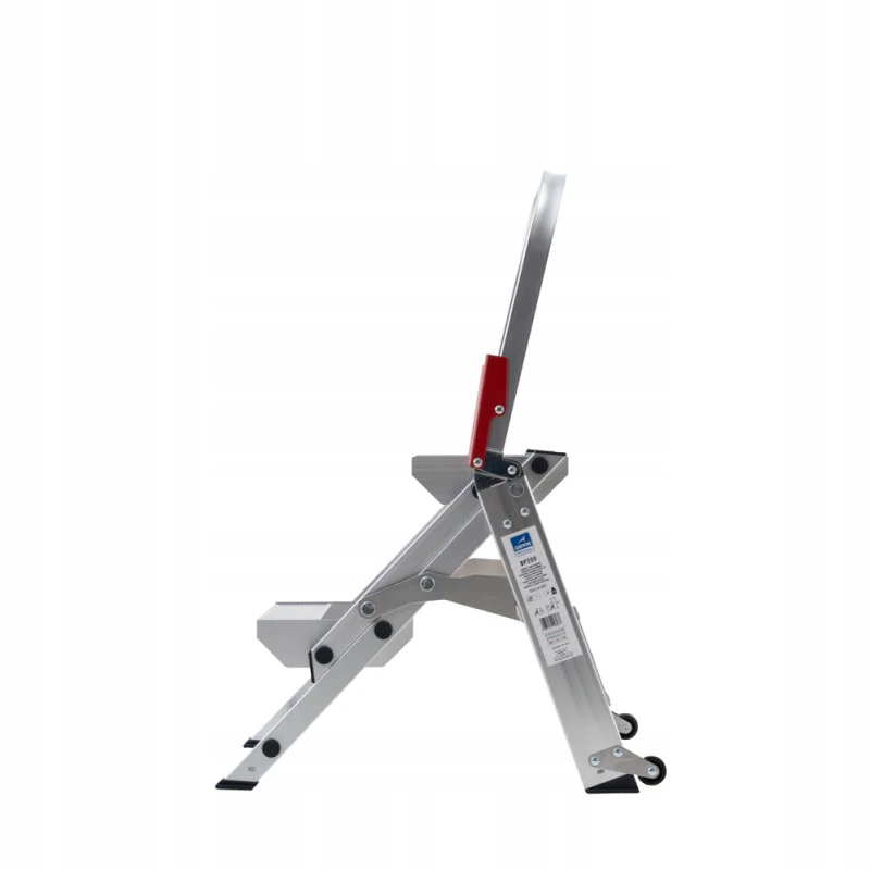 Profesjonalne schody schodki aluminiowe składane drabina GIERRE BP200 2,44m — 12