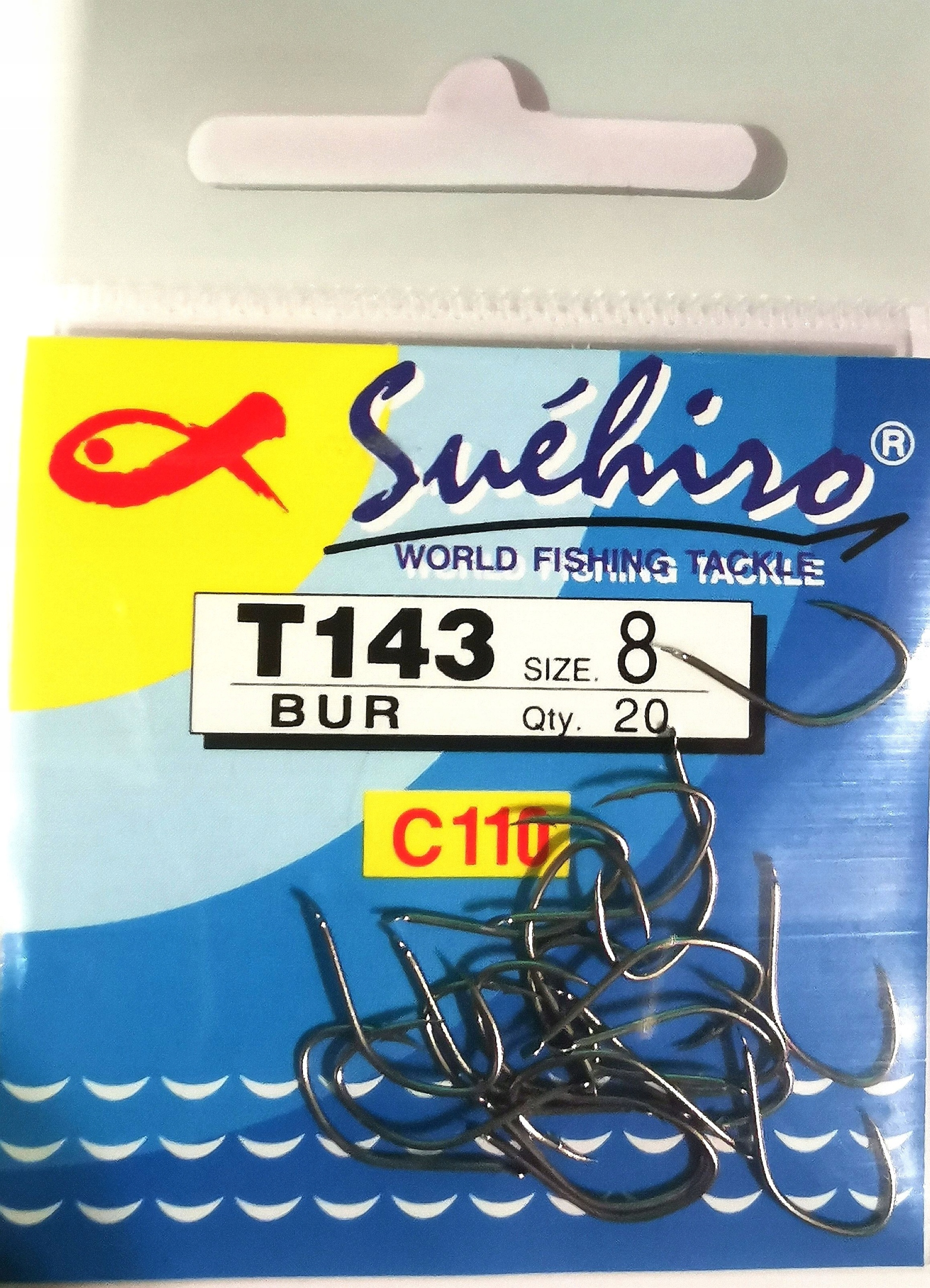 Haczyki Milo T143 Bur Suehiro Numer 18 Sztuk 20