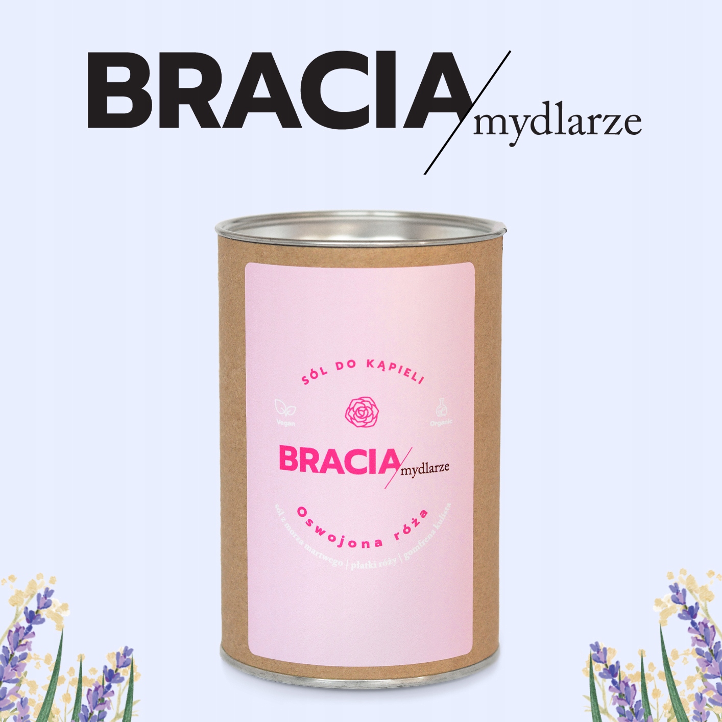 SÓL DO KĄPIELI OSWOJONA RÓŻA NATURALNA ZDROWA 300G Waga 300 g