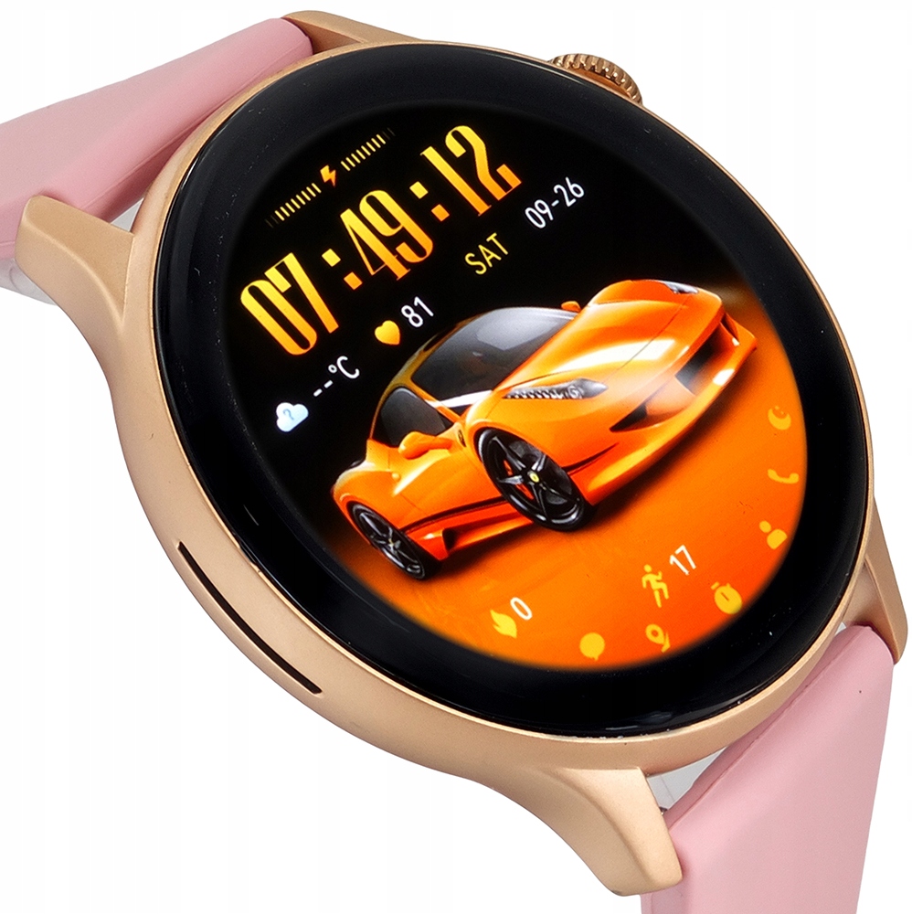 Rubicon SMARTWATCH RNCF10 RÓŻOWE ZŁOTO Model inny