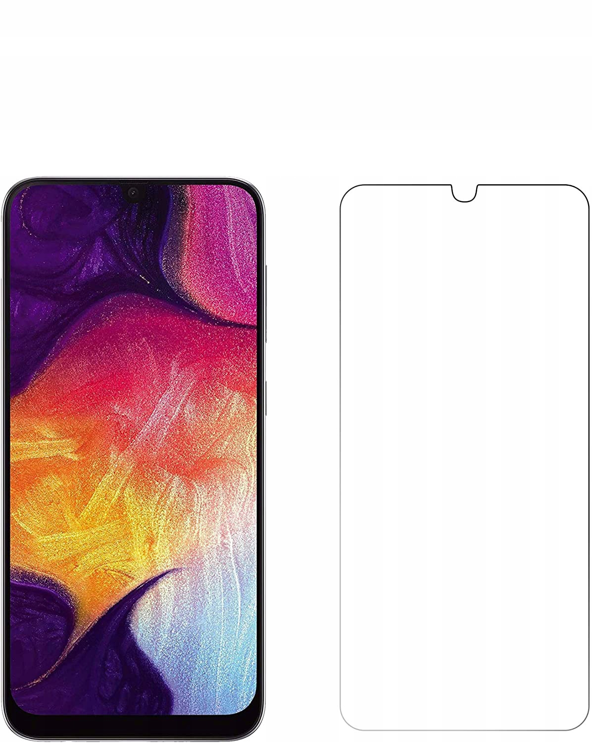 Szkło płaskie do Samsung Galaxy A30 / A50 Producent Braders