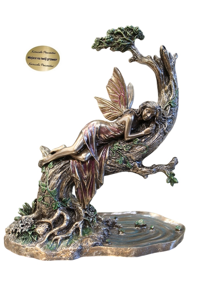 Kouzelná Víla Na Větvi Figurka Dárek Pro Dívku Pohádkové Kouzlo