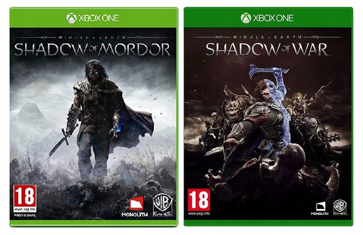 XBOXONE ZESTAW SHADOW OF WAR + MORDOR / NOWY / PL