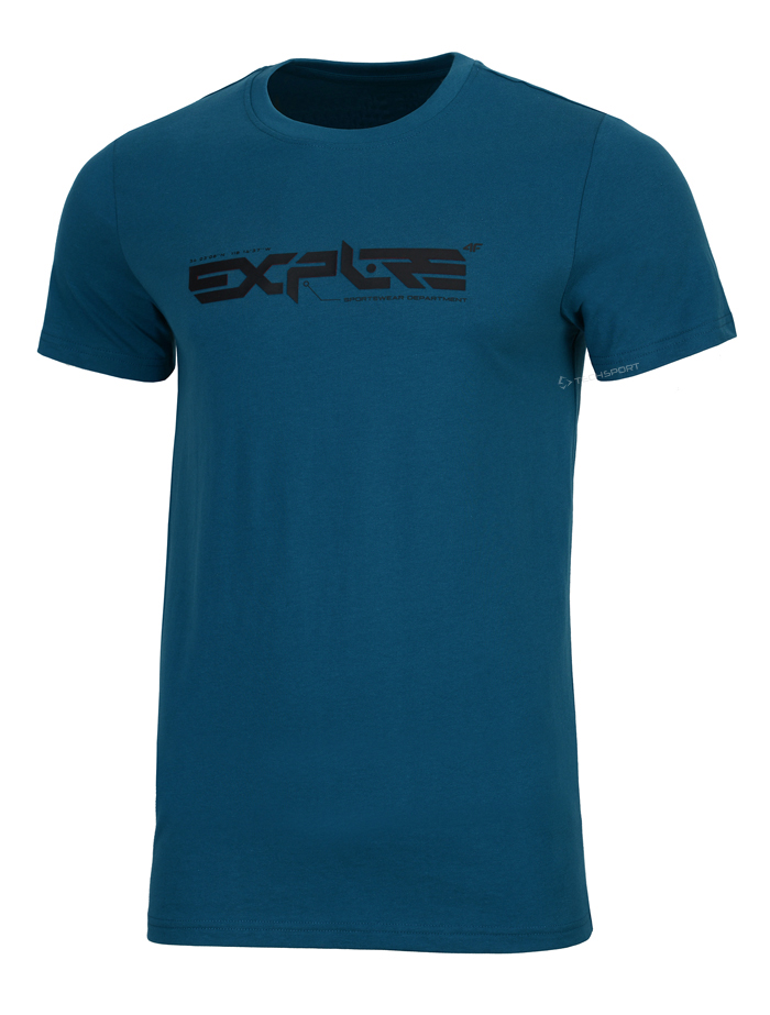 

4F Męska Koszulka T-shirt Bawełna / rozm XL