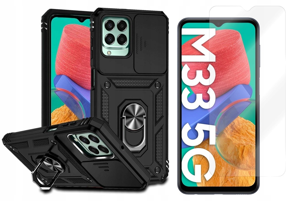 

Etui Pancerne Camshield do Galaxy M33 5G +szkło
