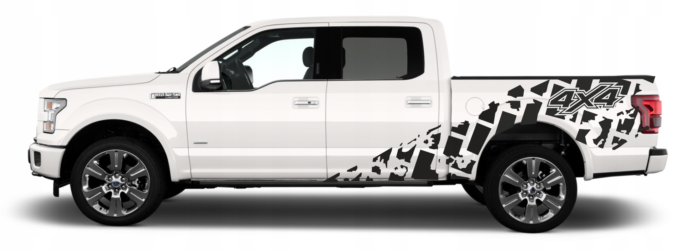 Samolepky Ford F150, Dodge Ram 4x4 Big Protector