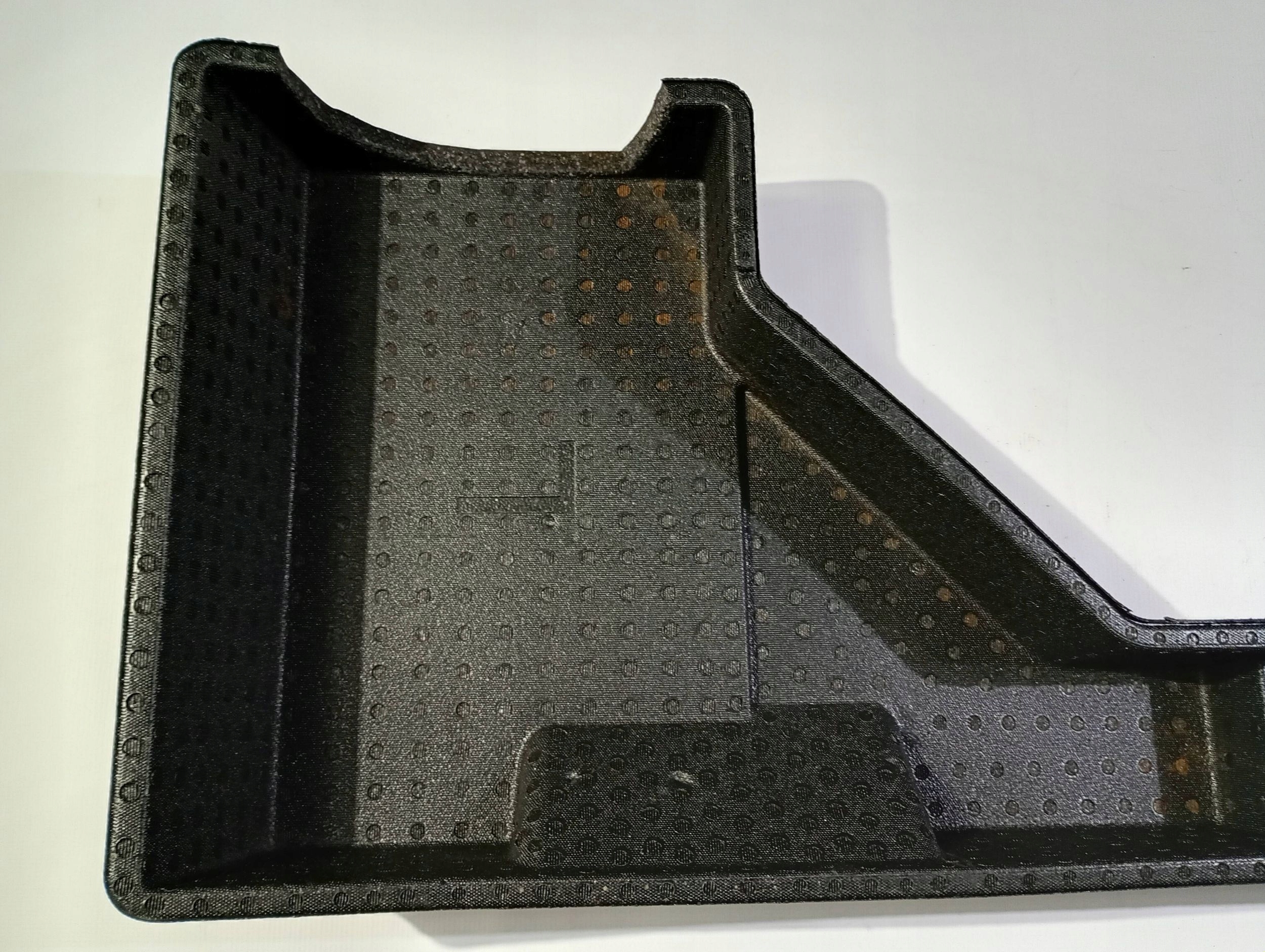 Wklad passenger compartment Organizer floor boot polystirene left Ford Edge II 2015