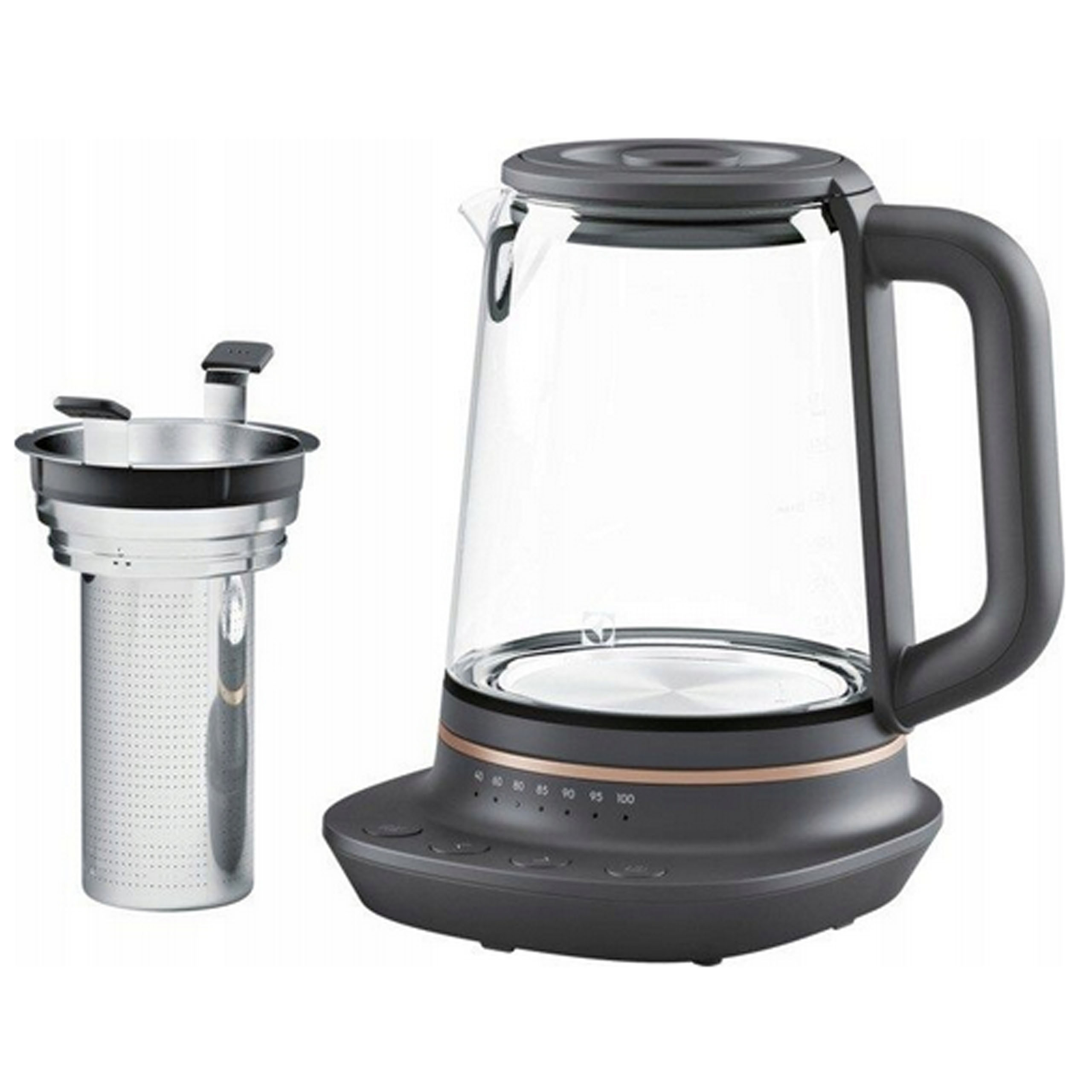 Czajnik elektryczny Electrolux E7GK1-8BP 1,7 l Regulacja temperatury sitko