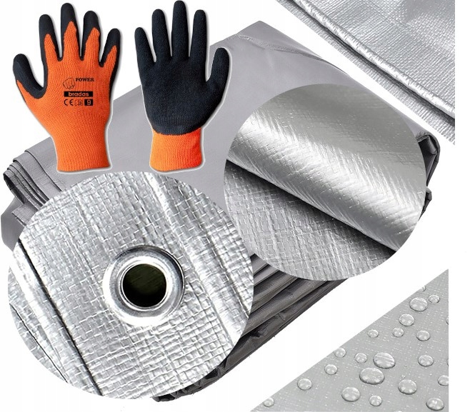 

Plandeka 210g Płachta Gruba 3x5 Mrozoodporna Uv+