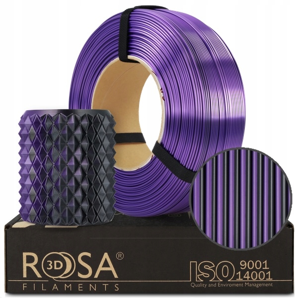 Filament ReFill Pla Magic Silk 1,75mm Mistic Violet 1kg
