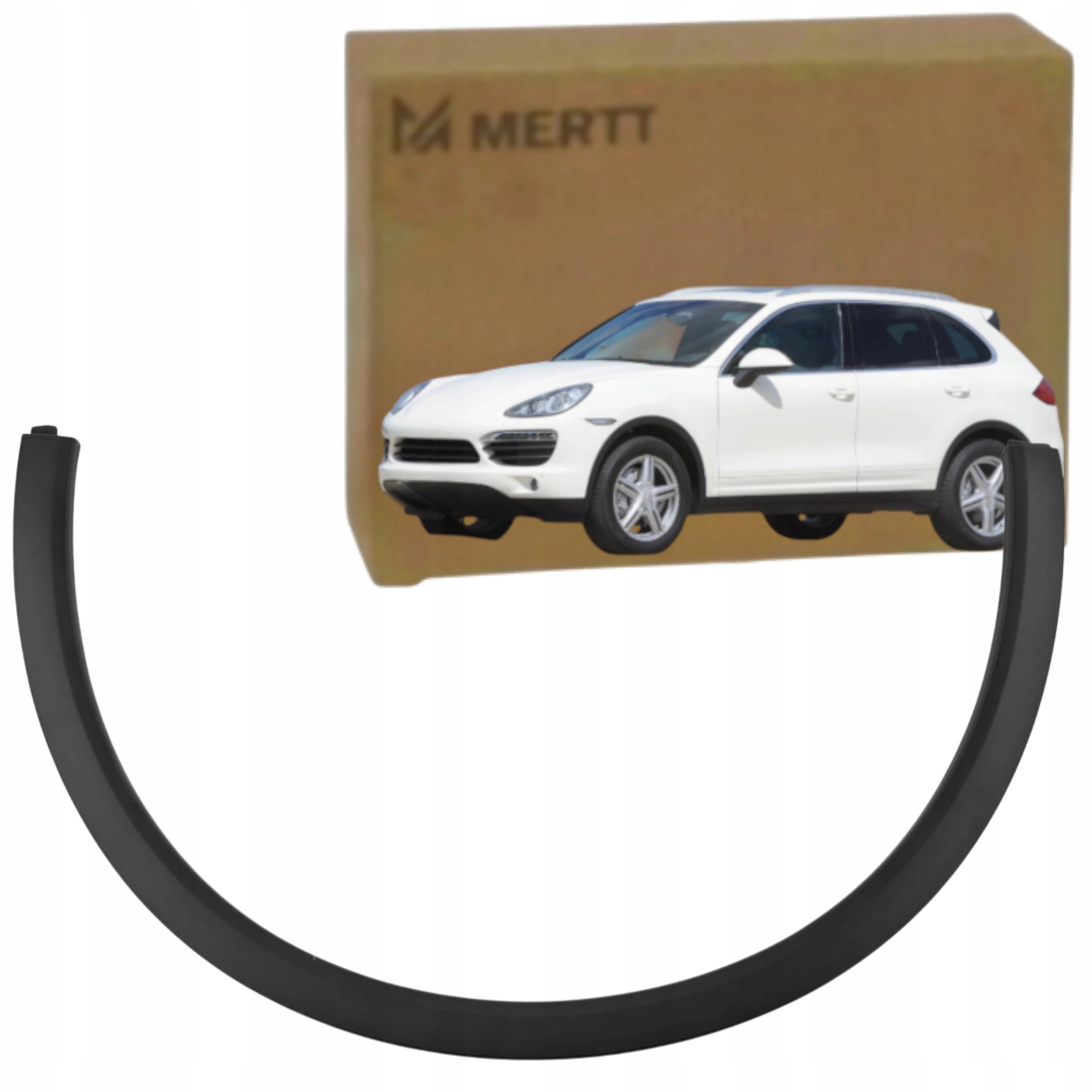 Porsche Cayenne II 7P5 2010-2017 Lišta lem blatníka Levá přední